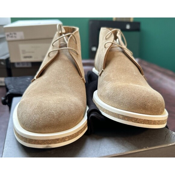 Robert Clergerie Paris Men’s Tan Suede Boot size New 10.5 U.S. 43.5 EU main image 5
